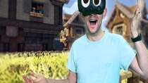 Googly Eyes - Episode 82 - We Found A Village! | Minecraft Mixed Reality [Ep 11]