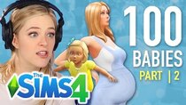 The 100 Baby Challenge - Episode 2 - Single Girl Raises Her First Child In The Sims 4 | Part 2