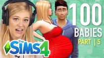 The 100 Baby Challenge - Episode 5 - Single Girl Seduces Craig in The Sims 4 | Part 5