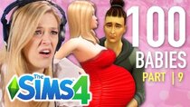 The 100 Baby Challenge - Episode 9 - Single Girl Tries for Triplets In The Sims 4 | Part 9