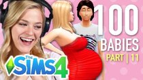 The 100 Baby Challenge - Episode 11 - Single Girl Mourns The Loss Of Her Favorite Son In The Sims 4...