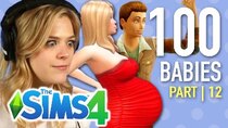 The 100 Baby Challenge - Episode 12 - Single Girl Fears Her Evil Son In The Sims 4 | Part 12