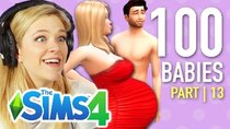 The 100 Baby Challenge - Episode 13 - Single Girl Seduces Her Doctor In The Sims 4 | Part 13