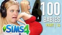 The 100 Baby Challenge - Episode 14 - Single Girl Meets The Grim Reaper In The Sims 4 | Part 14