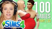 The 100 Baby Challenge - Episode 23 - Single Girl Can't Get Pregnant In The Sims 4 | Part 23