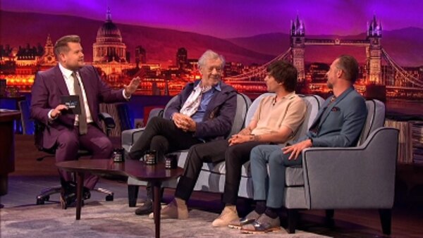 The Late Late Show with James Corden - S04E129 - Ian McKellen, Louis Tomlinson, Simon Pegg