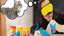 Totally Trendy - Episode 38 - Blindfolded Playdoh Pictionary Challenge!