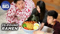 Making it Big - Episode 3 - We Made A Giant 25-Pound Ramen Bowl For A Sumo Wrestler