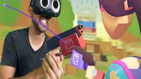 Googly Eyes - S2017E119 - PaintBall Madness! | Rec Room VR [Ep 1]