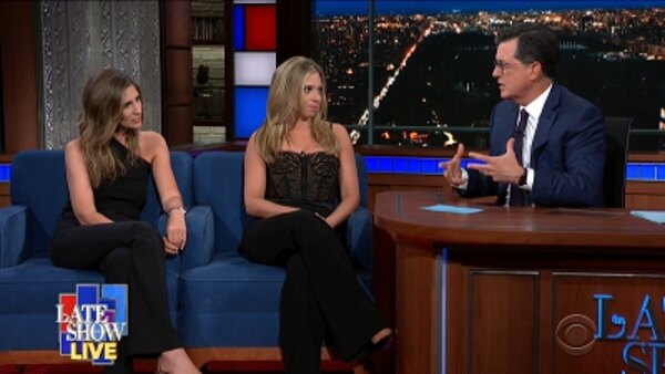 The Late Show with Stephen Colbert - S04E173 - Chris Christie, Carly Zakin, Danielle Weisberg
