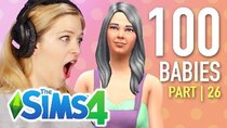 The 100 Baby Challenge - Episode 26 - Single Girl Says Goodbye In The Sims 4 | Part 26