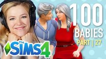 The 100 Baby Challenge - Episode 27 - Single Girl Finds Her Soulmate In The Sims 4 | Part 27