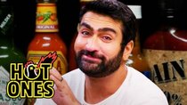 Hot Ones - Episode 7 - Kumail Nanjiani Sweats Intensely While Eating Spicy Wings