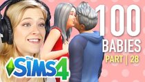 The 100 Baby Challenge - Episode 28 - Single Girl Gets Married In The Sims 4 | Part 28