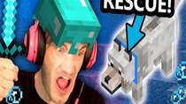 PewDiePie's Epic Minecraft Series - Episode 10 - Saving my Minecraft Dog At ALL COSTS! - Part 10