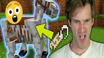PewDiePie's Epic Minecraft Series - Episode 13 - DONT Name Change your Horse in Minecraft to this... - Part 13