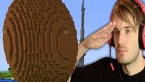 PewDiePie's Epic Minecraft Series - Episode 6 - I build a Giant Flying Meatball in Minecraft