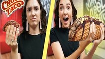 Totally Trendy - Episode 56 - Making A GIANT Chocolate Ice Cream Taco!
