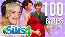 The 100 Baby Challenge - Episode 29 - Single Girl Has Her First Time In The Sims 4 | Part 29