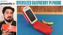 The Ben Heck Show - Episode 24 - PiPhone++ The Giant Raspberry Pi Flip Phone