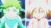 Shinkansen Henkei Robo Shinkalion the Animation - Episode 16 - Explosion!! Miku and Hayato's Double Turnstile Sword