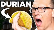 Food Fears - Episode 4 - Durian (SMELLY FRUIT!) Choco Taco Taste Test