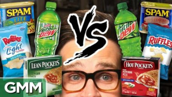 Good Mythical Morning - S11E99 - Diet vs. Regular Taste Test