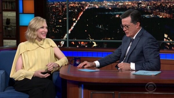 The Late Show with Stephen Colbert - S04E192 - Cate Blanchett, Marc Maron