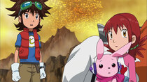 Digimon Xros Wars - Episode 7 - Volcanic Digimon Eruption!