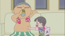 Mainichi Kaa-san - Episode 105 - Bad Dream / Man's Diet / Professor Dinosaur, Go! / With Grandma