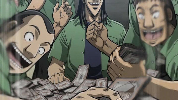 Gyakkyou Burai Kaiji: Hakairoku Hen Episode 9 info and links where to watch