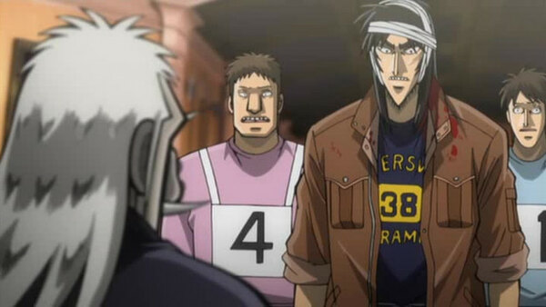 Gyakkyou Burai Kaiji: Ultimate Survivor Episode 23 info and links where