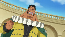 One Piece - Episode 886 - The Holyland in Tumult! The Targeted Princess Shirahoshi!