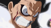 One Piece - Episode 870 - A Fist of Divine Speed! Another Gear Four Application Activated!