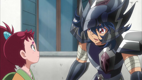 Saint Seiya Omega Koga and Pallas! Meeting on the Battlefield! - Watch on  Crunchyroll