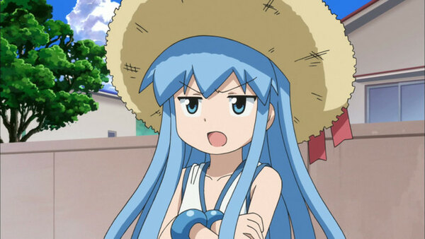 Shinryaku!? Ika Musume - Ep. 3 - How About A Squiddle Walk?! / Time To Squidzercise?! / Wanna Lend A Helping Tentacle?!