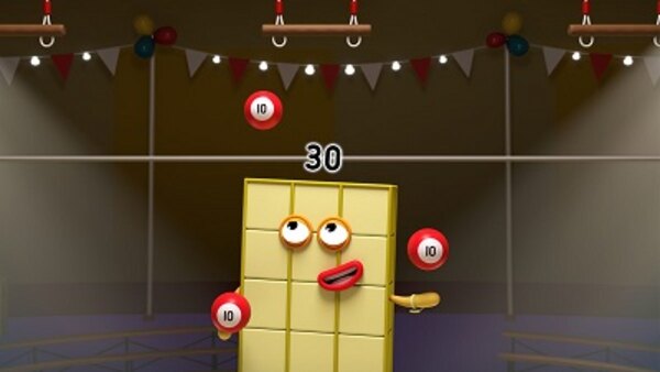 Numberblocks - S04E23 - Thirty's Big Top