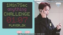 SEVENTEEN: 1Min7Sec Challenge - Episode 7 - DK's 'Come To Me'