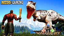 Neebs Gaming: ARK - Survival Evolved - Episode 7 - T-Rex Tame with a Club?