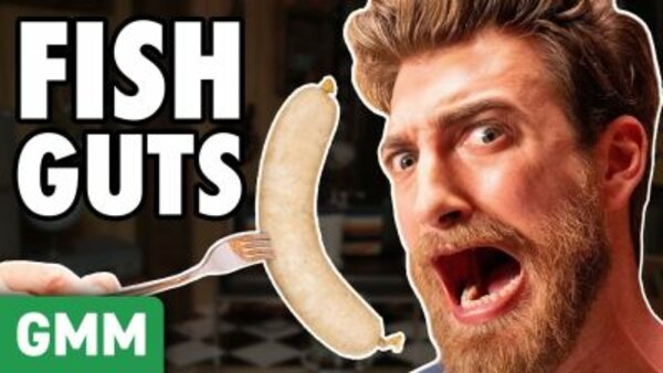 Good Mythical Morning - S14E04 - Mystery Sausage Taste Test (GAME) Ft. Chow Crown