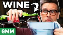 Good Mythical Morning - Episode 46 - Putting Weird Things Through A Water Filter #2 (TEST)