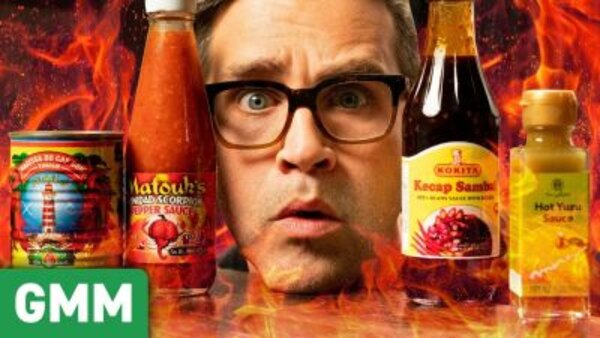 Good Mythical Morning - S14E62 - International Hot Sauce Taste Test