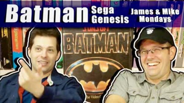 James & Mike Mondays - S2019E36 - Mike Matei shows James Rolfe BATMAN for Sega Genesis!