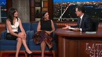 The Late Show with Stephen Colbert - Episode 5 - Ansel Elgort, Jodi Kantor, Megan Twohey