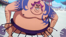 One Piece - Episode 902 - The Yokozuna Appears! The Invincible Urashima Goes After Okiku!