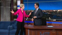 The Late Show with Stephen Colbert - Episode 9 - Senator Elizabeth Warren, The cast of “The Brady Bunch”