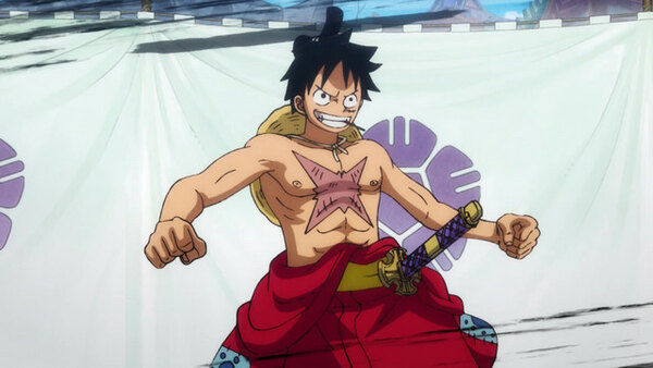 One Piece - Ep. 903 - A Climactic Sumo Battle! Straw Hat vs. the Strongest Ever Yokozuna!