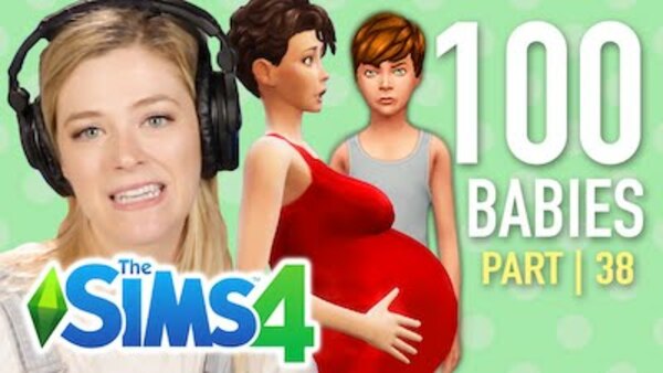 The 100 Baby Challenge - S01E38 - Single Girl Raises A Troll In The Sims 4 | Part 38