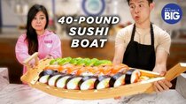 Making it Big - Episode 7 - I Made A Giant 40-Pound Sushi Boat For A Mukbang Artist • Tasty