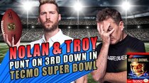 Retro Replay - Episode 30 - Nolan North and Troy Baker Punt on 3rd Down in Tecmo Super Bowl